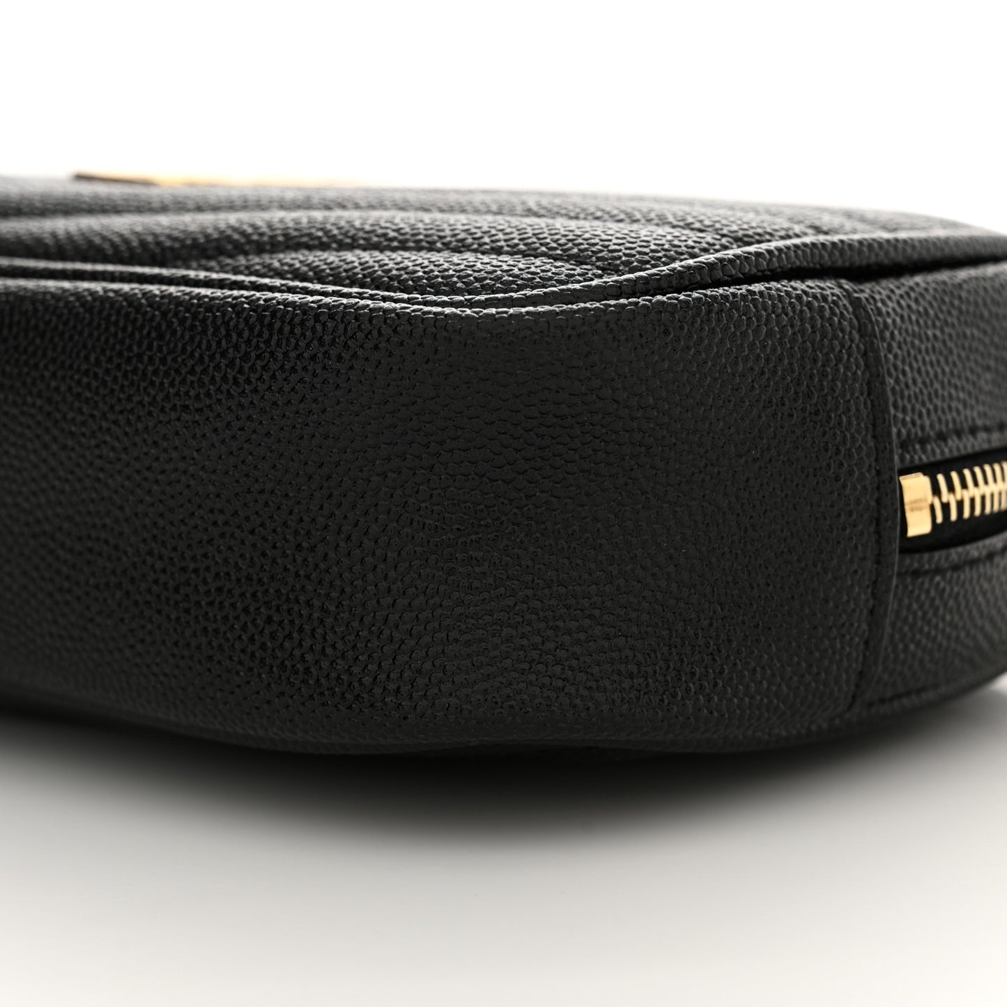 Grain De Poudre Matelasse Monogram Mini Lou Camera Bag Black
