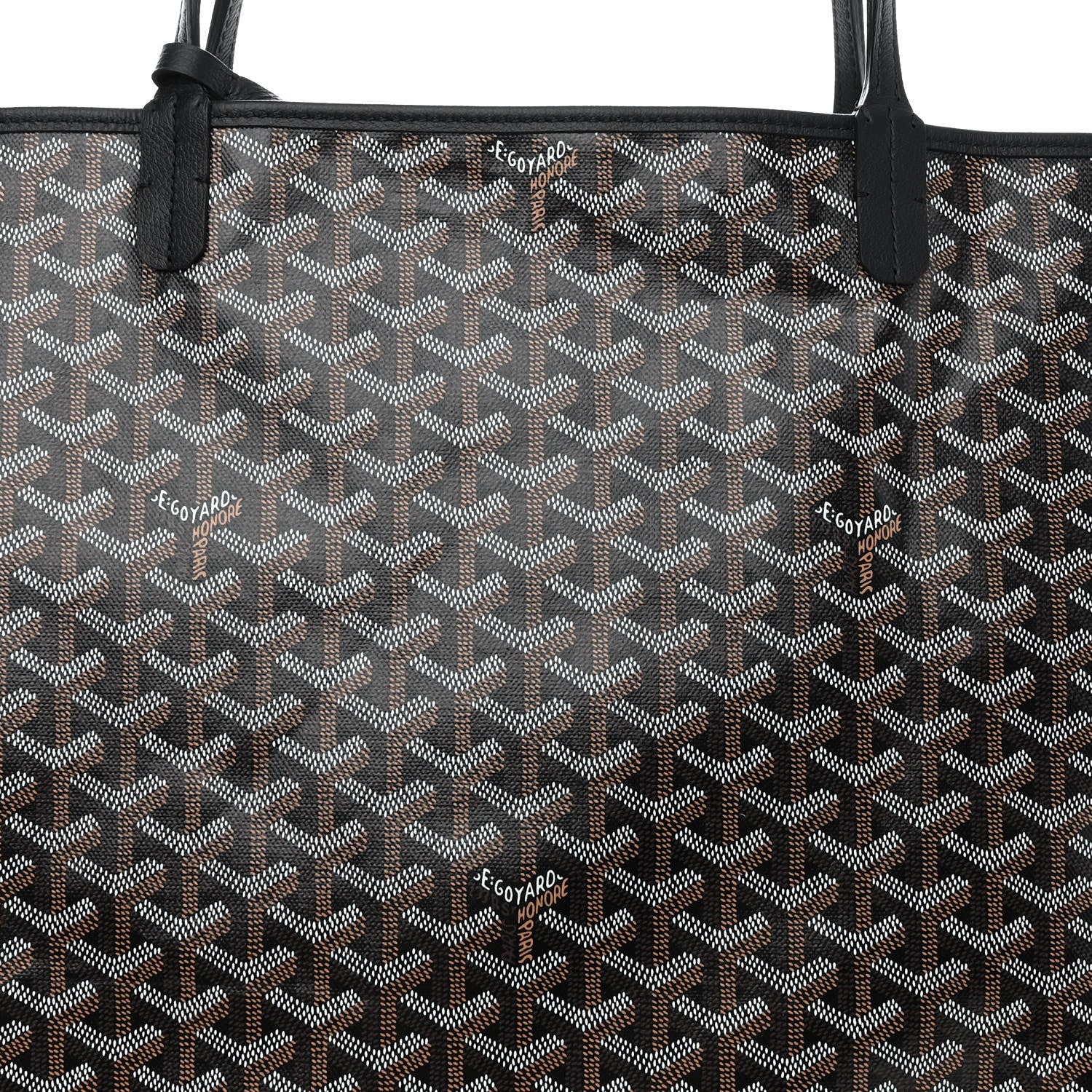 Goyard Goyardine Saint Louis GM Black 10 of 12