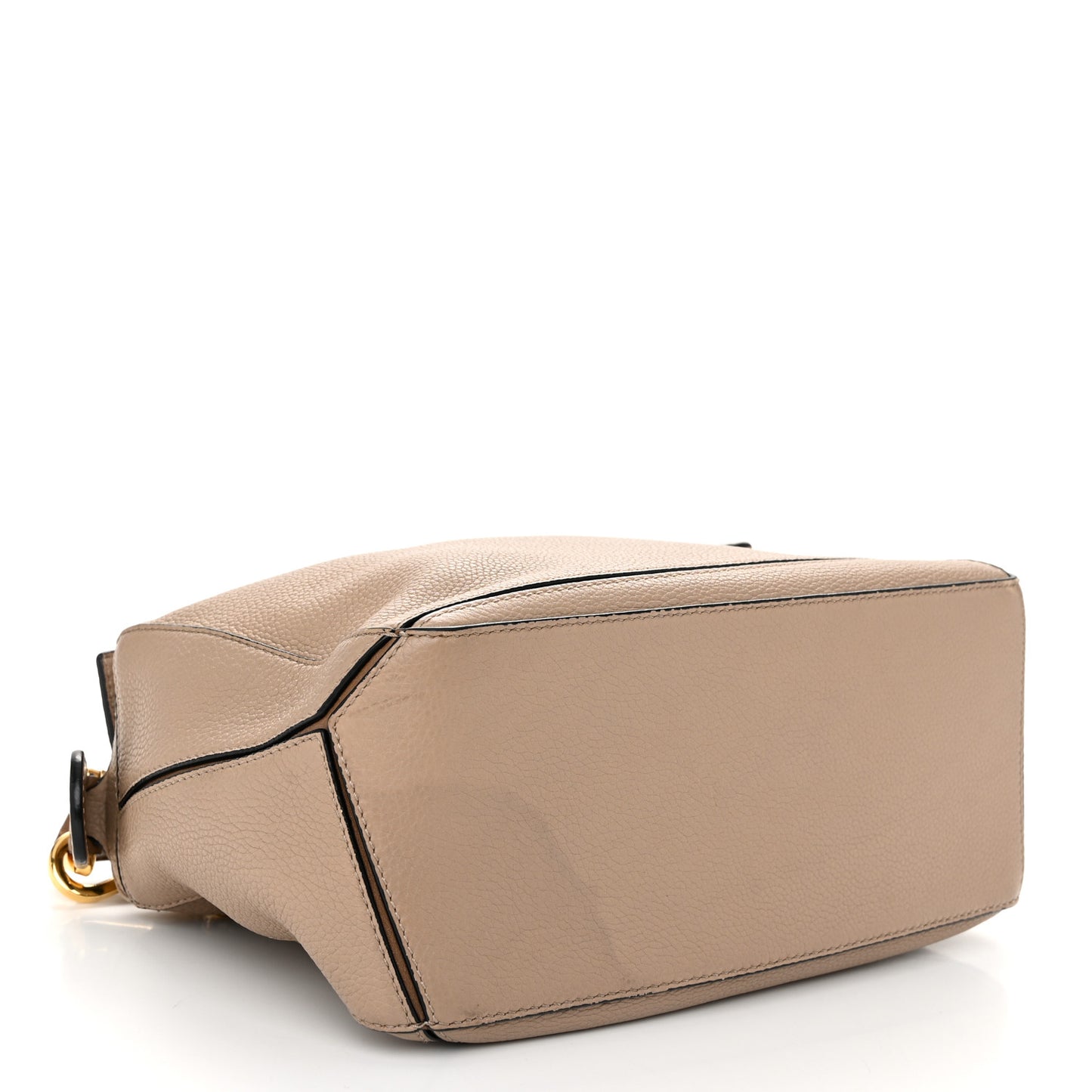 Grained Calfskin Small Puzzle Bag Sand Mink