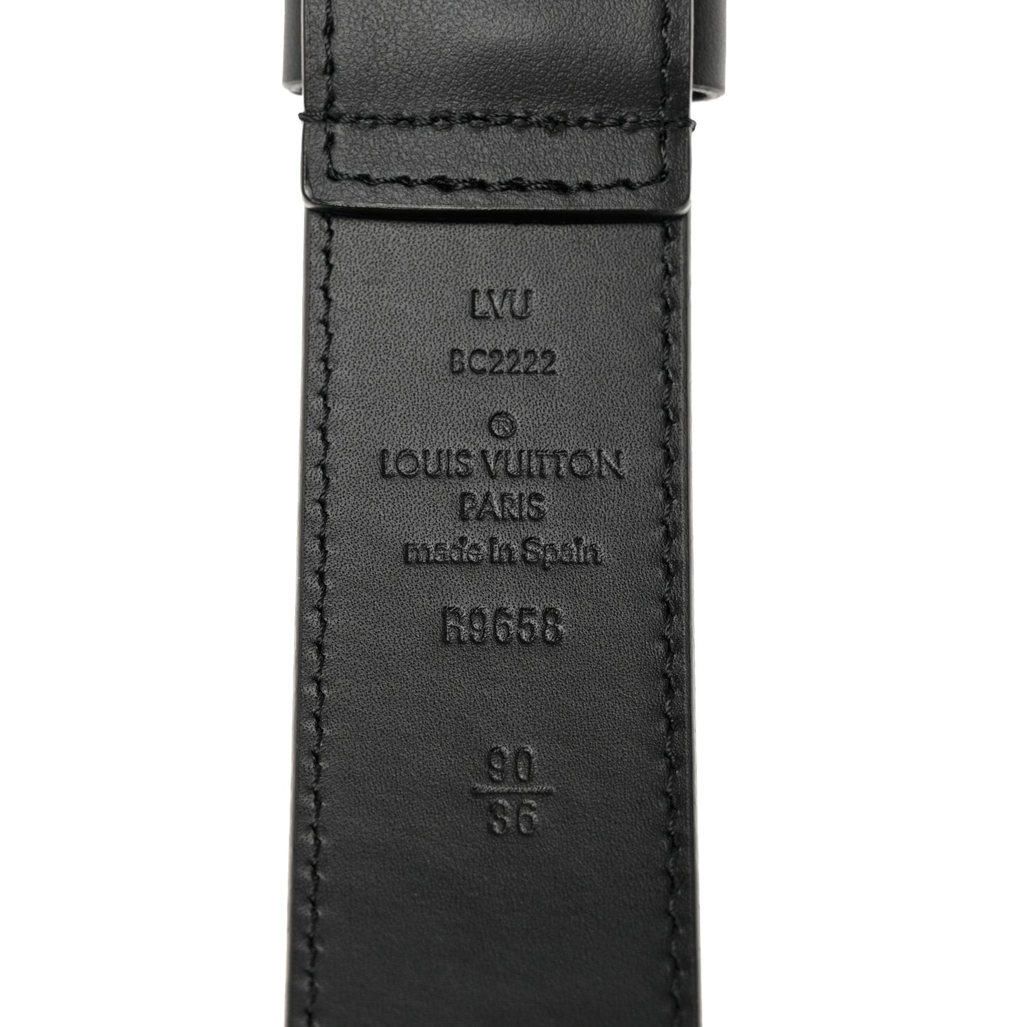 Calfskin 35mm Pont Neuf Belt 90 36 Black