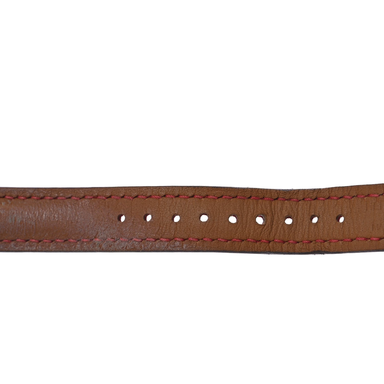 Hermes Swift 41mm Apple Watch Attelage Double Tour Band Rouge De Coeur 4 of 12