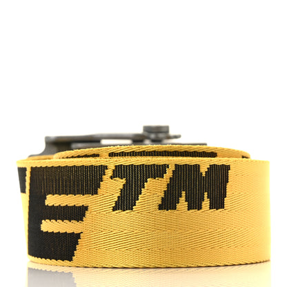 Off-White Industrial Belt Yellow 2 of 5
