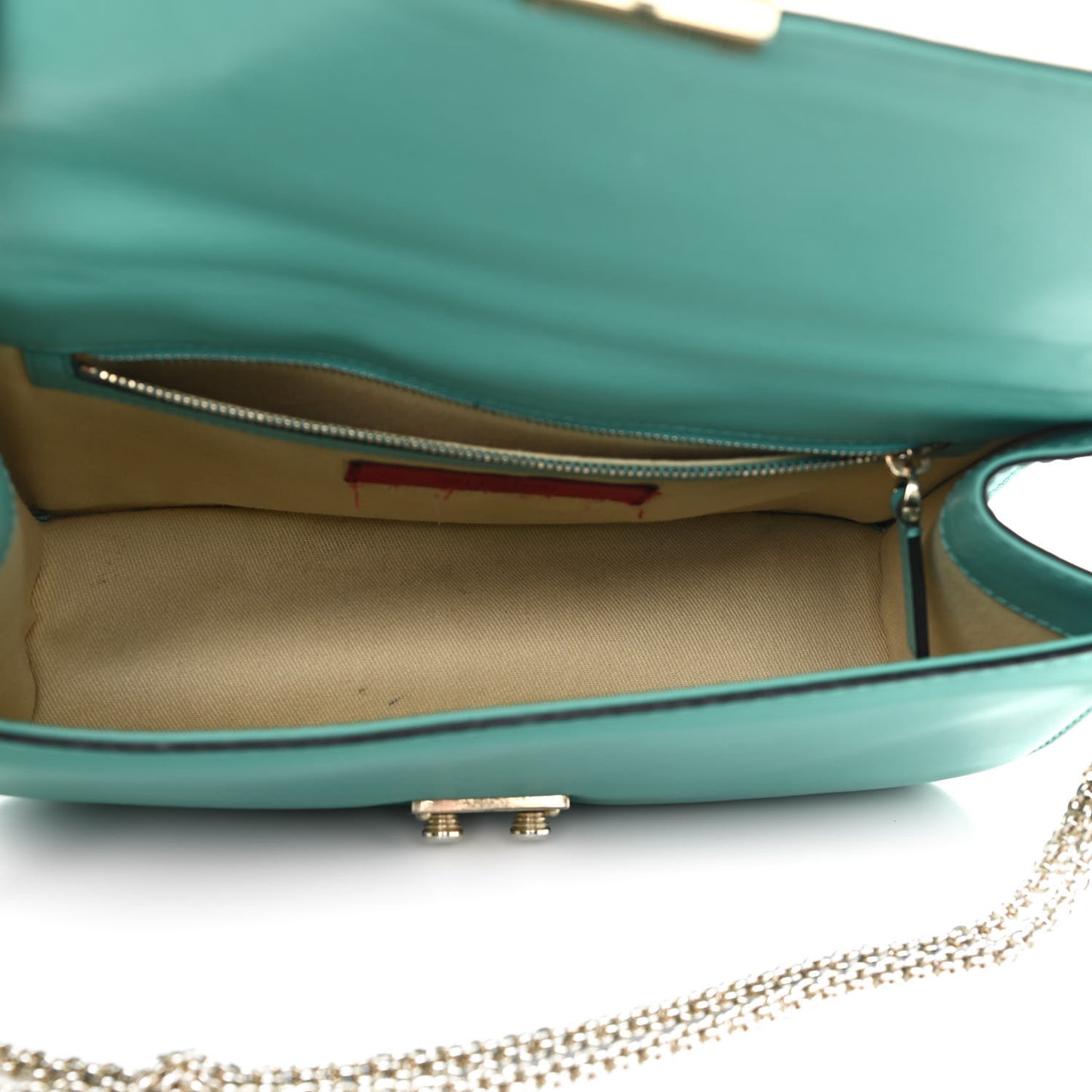 Vitello Medium Glam Lock Rockstud Flap Colibri