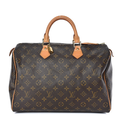 Louis Vuitton Monogram Speedy 35 1 of 12