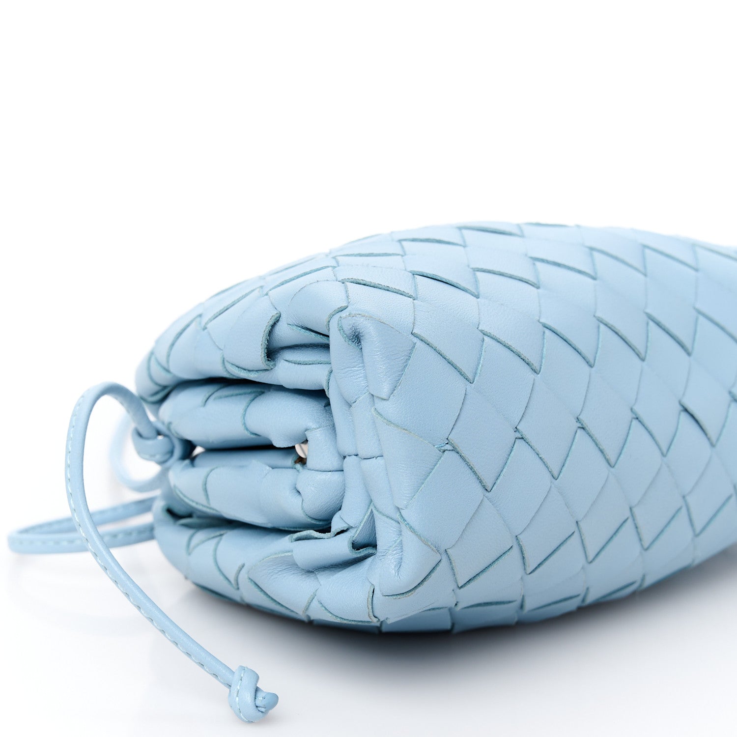 Bottega Veneta Nappa Intrecciato The Mini Pouch Ice 9 of 10