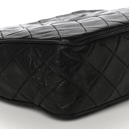 Chanel Lambskin Quilted CC Tassel Camera Case Black 6 of 14