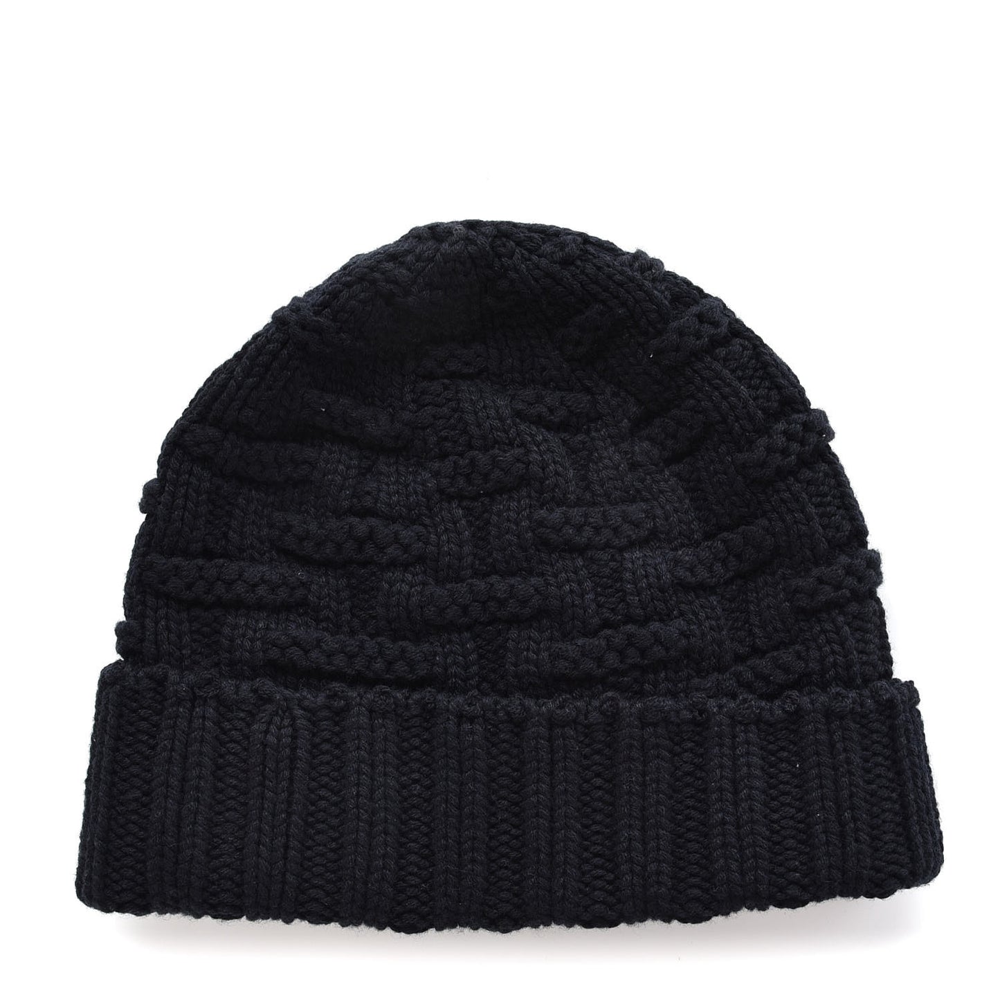 Cashmere Mens Beanie Hat L Marine