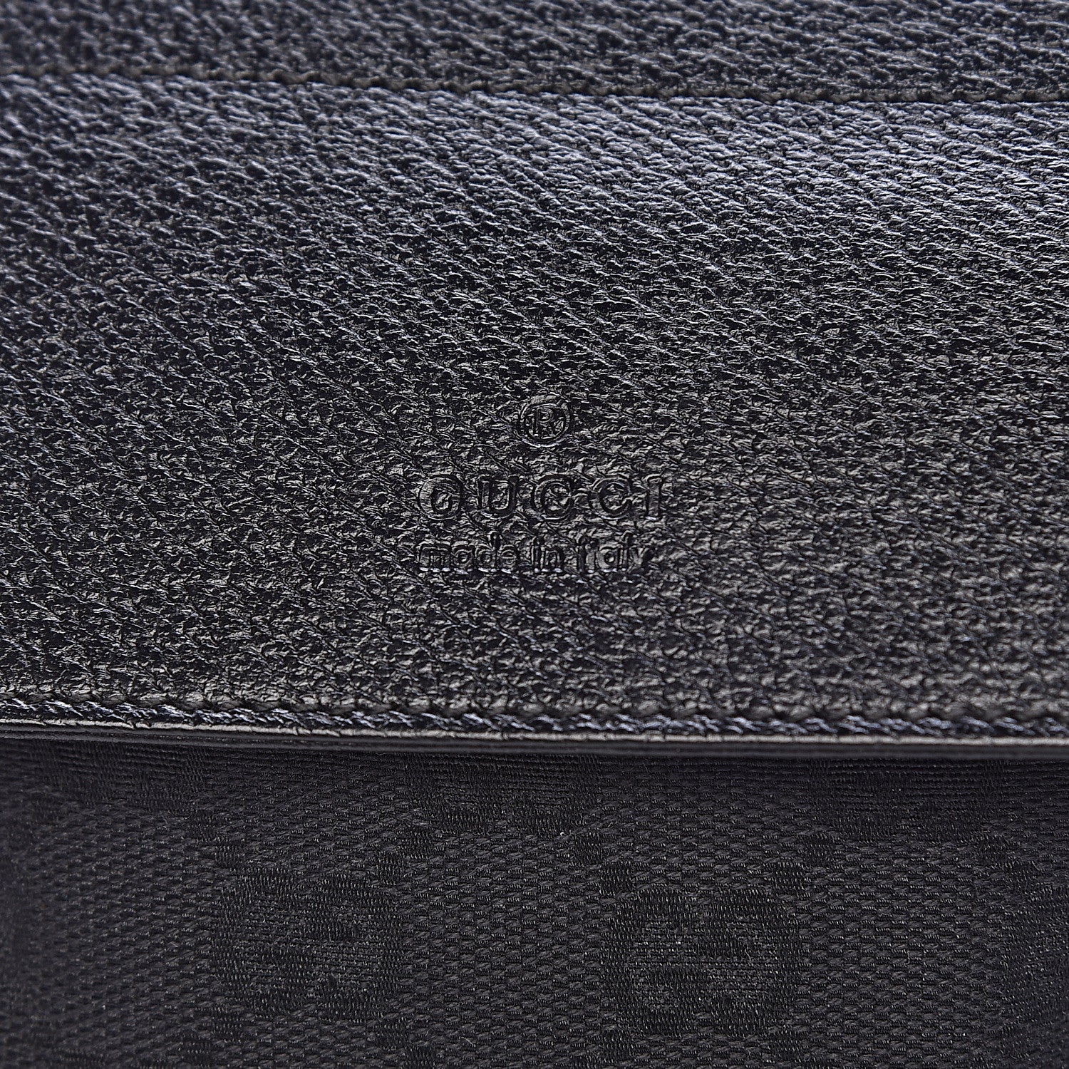 Gucci GG Monogram Double Pocket Belt Bag Black 9 of 11