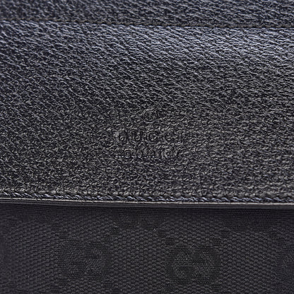 Gucci GG Monogram Double Pocket Belt Bag Black 9 of 11