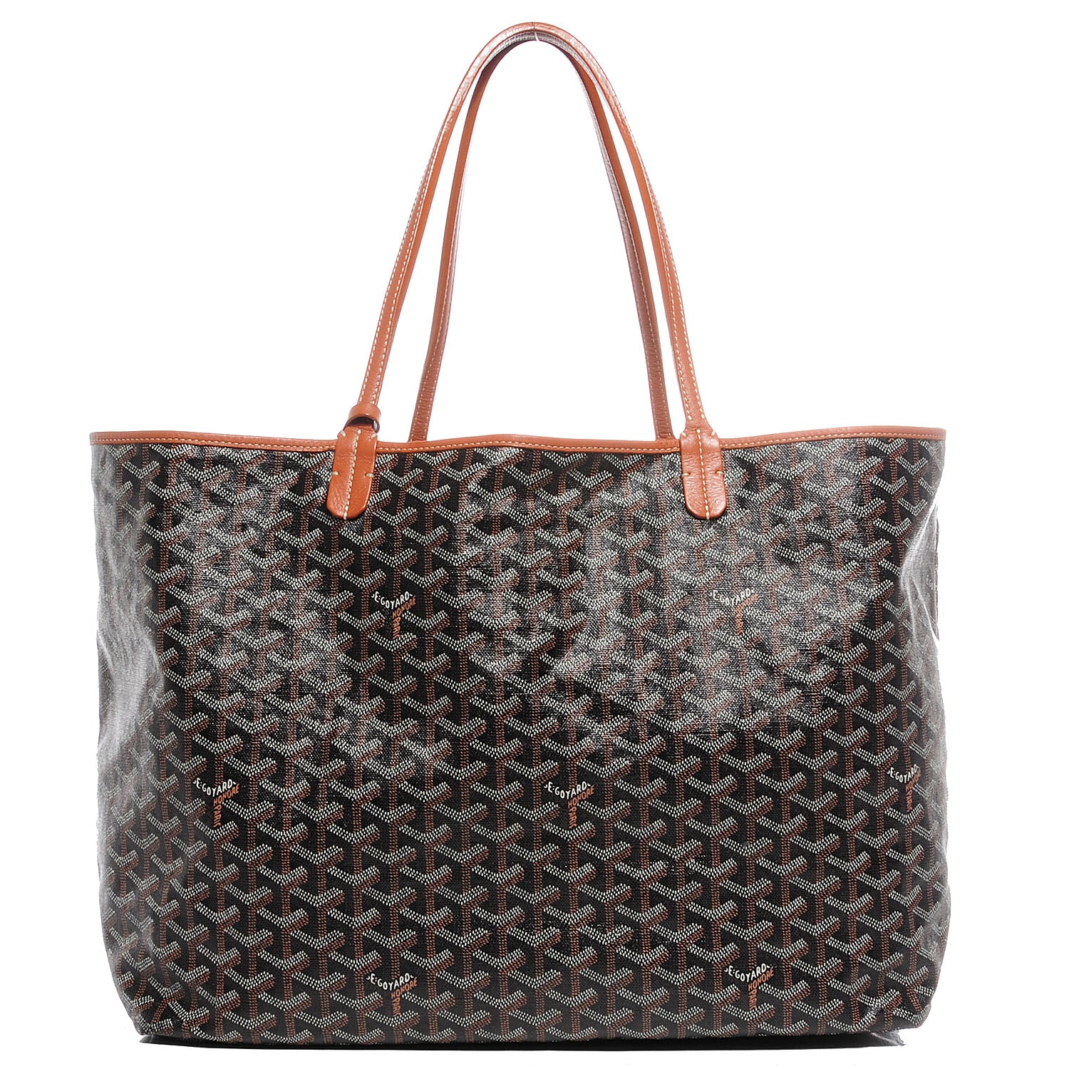Goyard Goyardine Saint Louis GM Black Gold 1 of 10