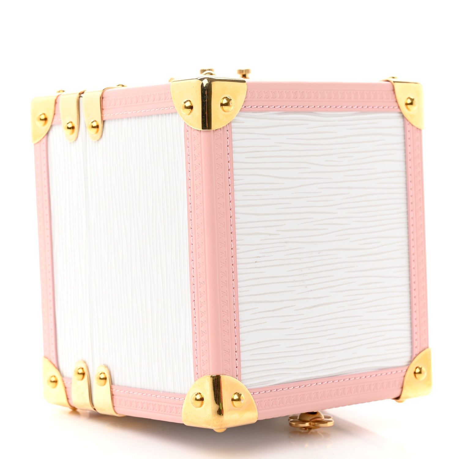 Louis Vuitton Epi Vivienne Music Box Rose Ballerine White 3 of 8