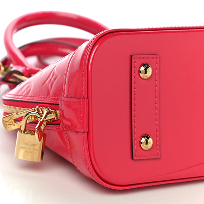 Louis Vuitton Vernis Alma BB Rose Indien 8 of 9