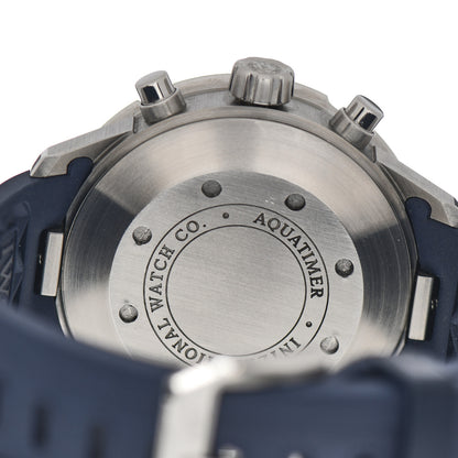 IWC Stainless Steel Rubber 44mm Aquatimer Chronograph Automatic Watch Blue IW376704 4 of 5