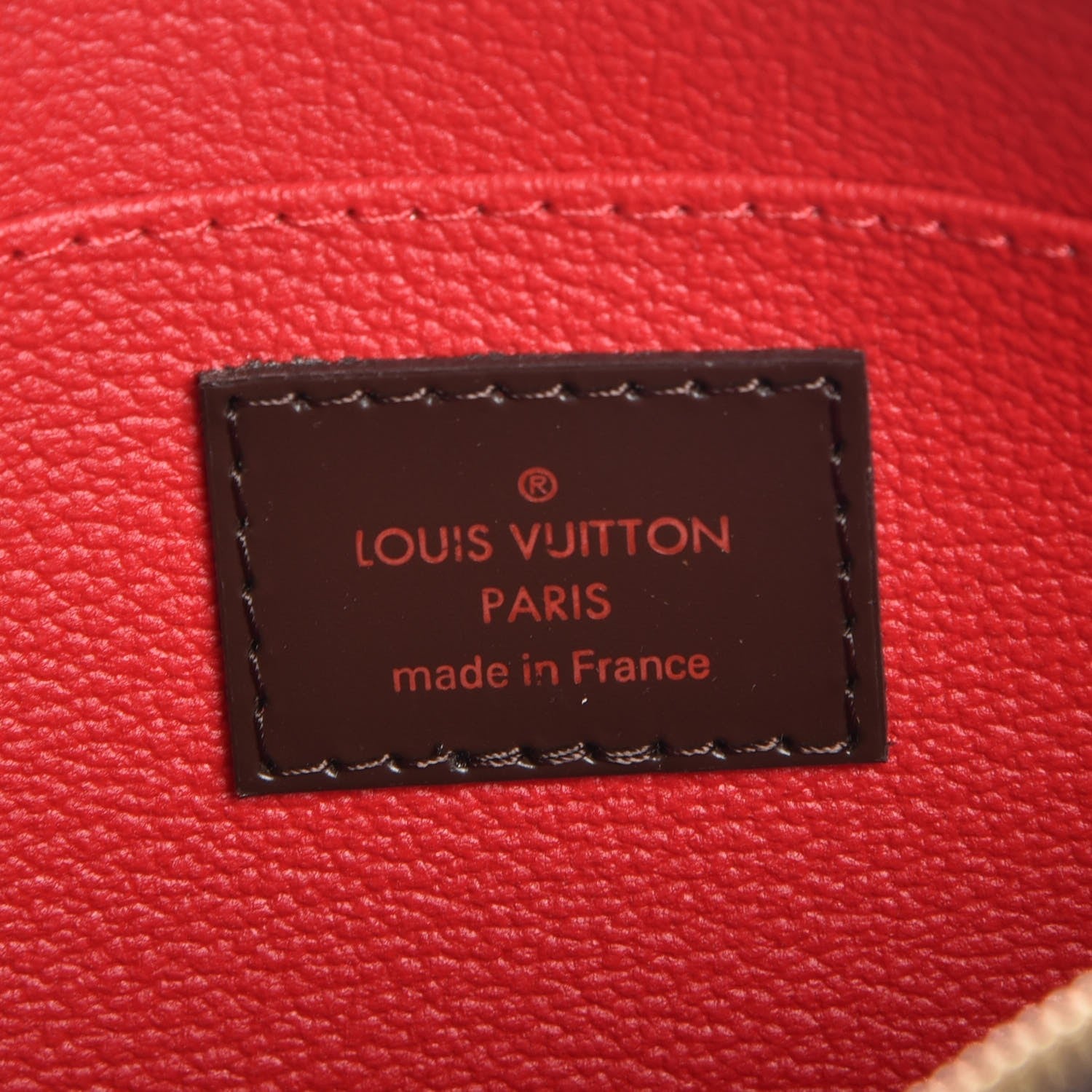 Louis Vuitton Damier Ebene Cosmetic Pouch 6 of 6