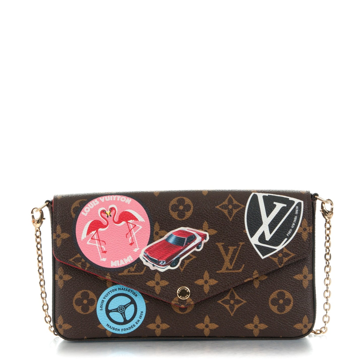Monogram World Tour Pochette Felicie