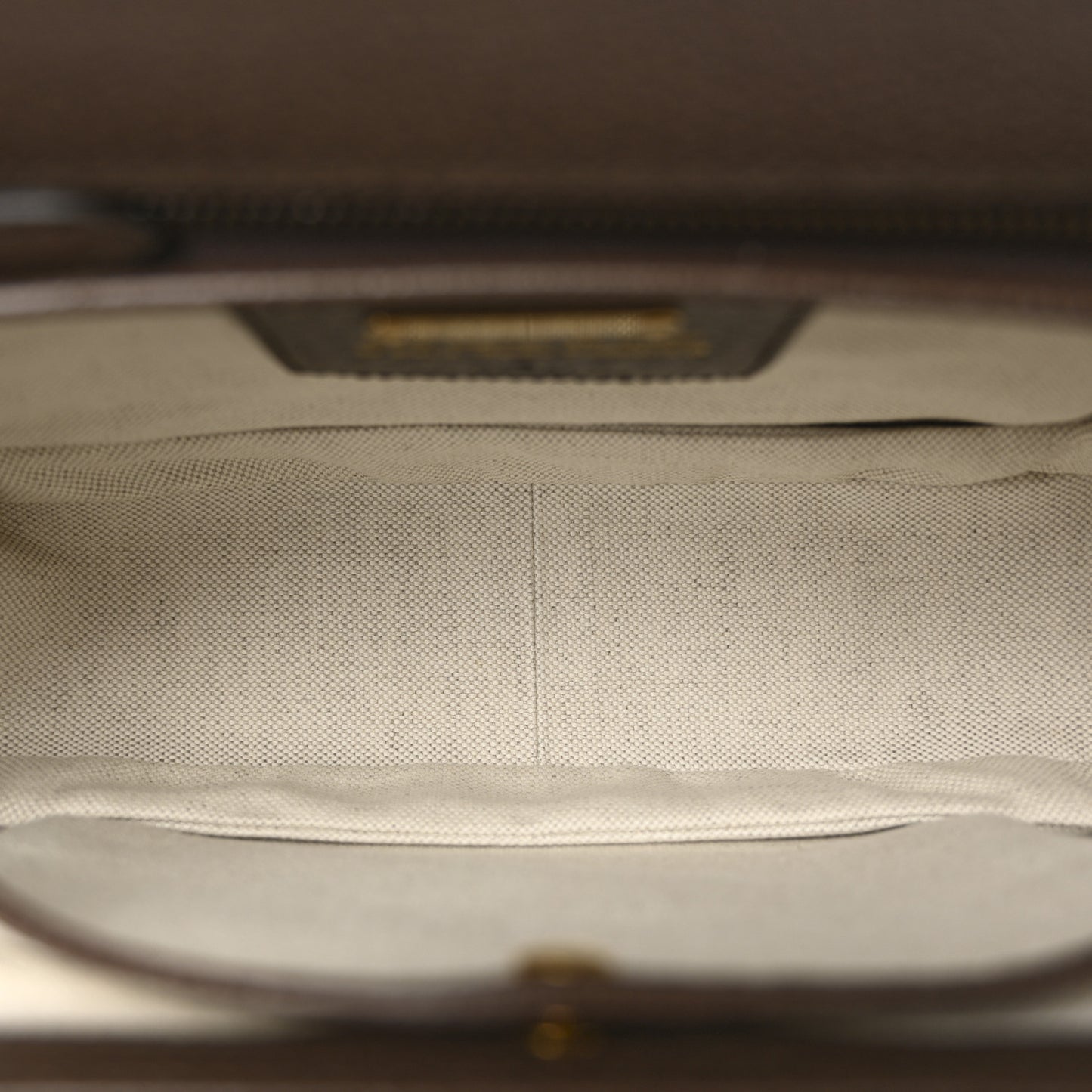 Canvas Calfskin 100 Centennial Music Medium Bamboo 1947 Top Handle Bag Multicolor