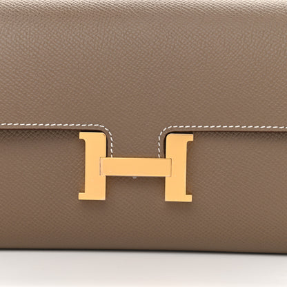 Hermes Epsom Constance Long To Go Wallet Etoupe 8 of 11