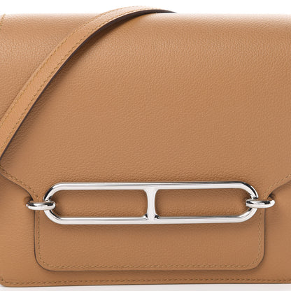 Hermes Evercolor Verso Mini Sac Roulis Caramel Rose D'Ete 8 of 11
