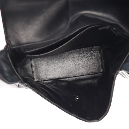 Chanel Patent Quilted Shoulder Flap Bag Black 5 of 21