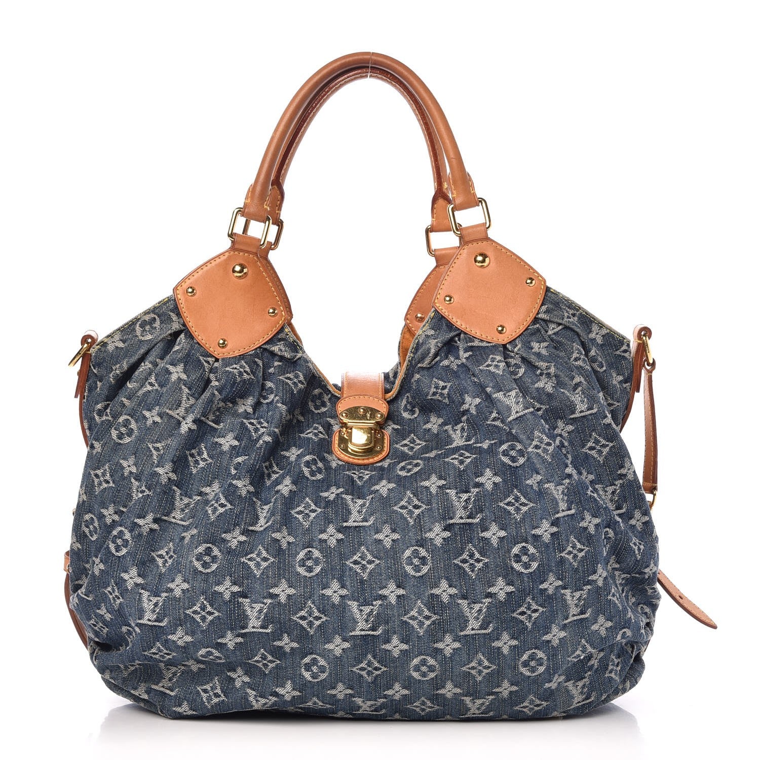 Louis Vuitton Denim Mahina XL Blue 1 of 15