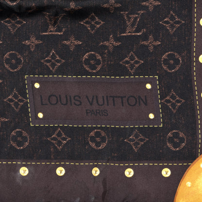 Louis Vuitton Cotton Denim Monogram Scarf Ebene 2 of 6