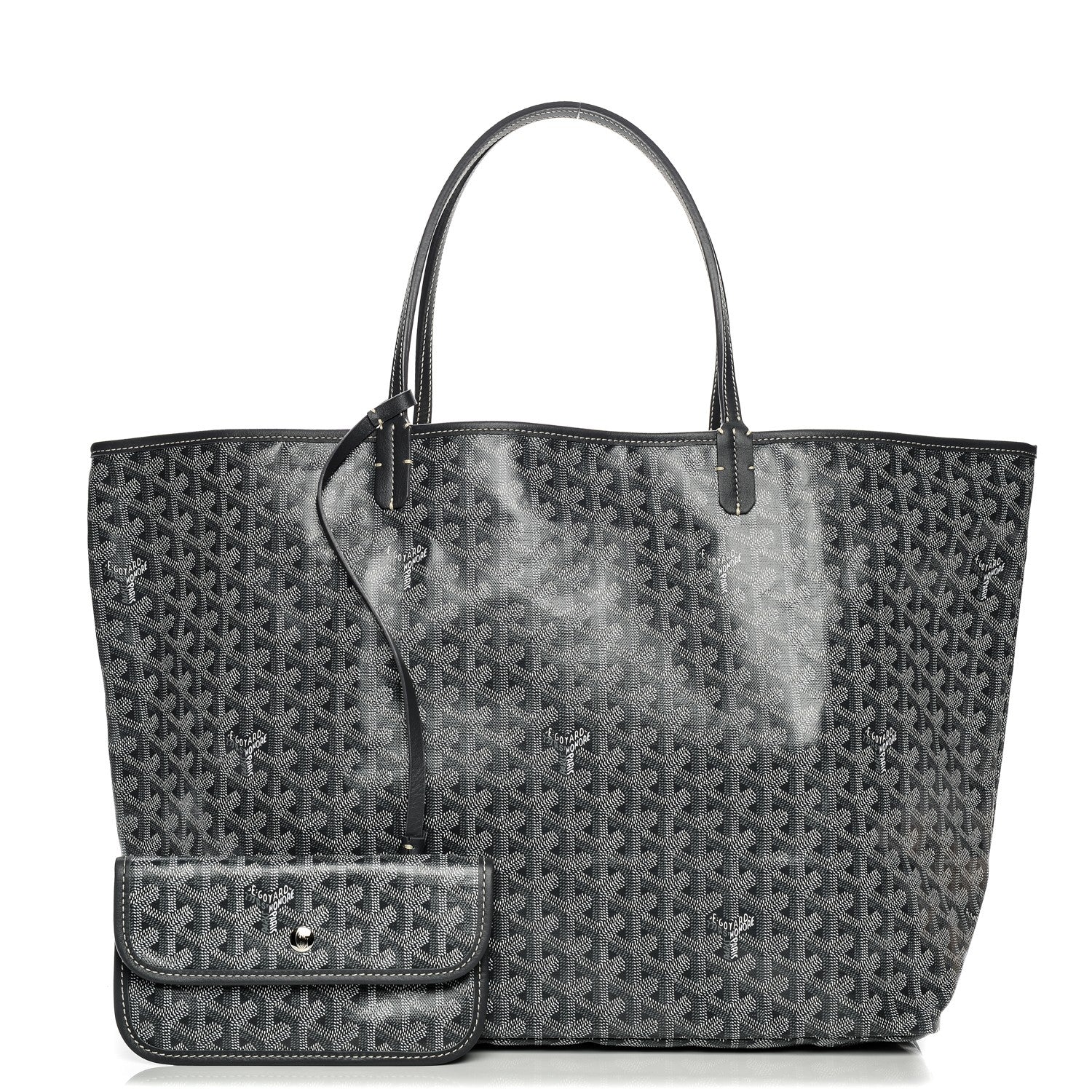 Goyard Goyardine Saint Louis GM Grey 1 of 8