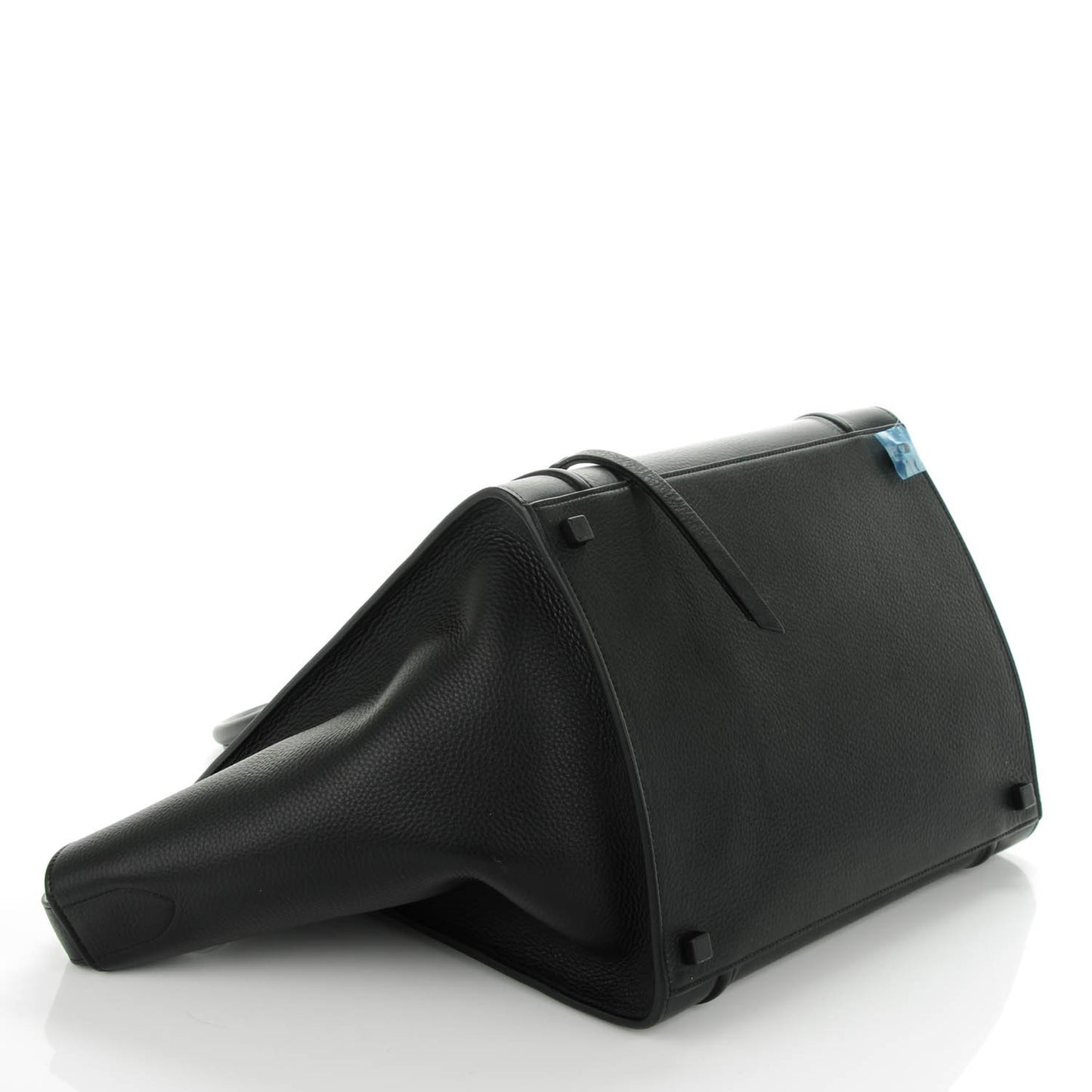 Supple Calfskin Medium Phantom Luggage Black