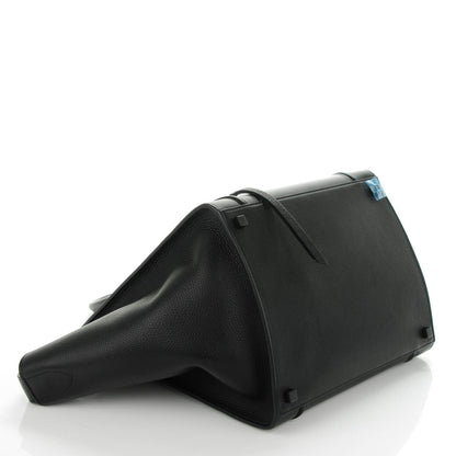 Celine Supple Calfskin Medium Phantom Luggage Black 4 of 7