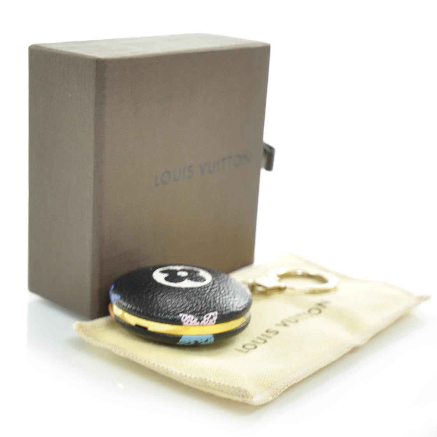 Louis Vuitton Monogram Multicolor Astropill Light Key Holder Black 8 of 8