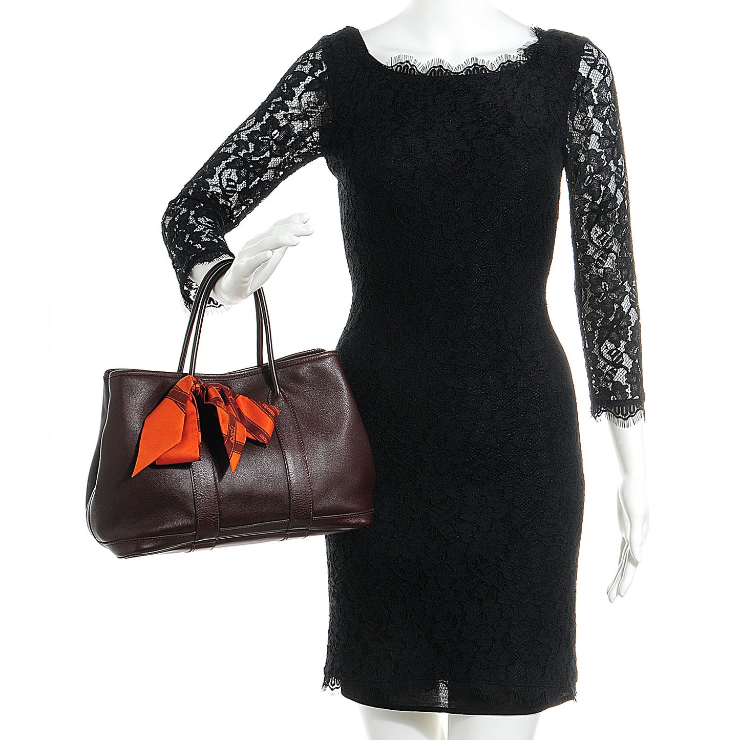 Swift Leather Bolduc Twilly Garden Party TPM Tote Chocolate