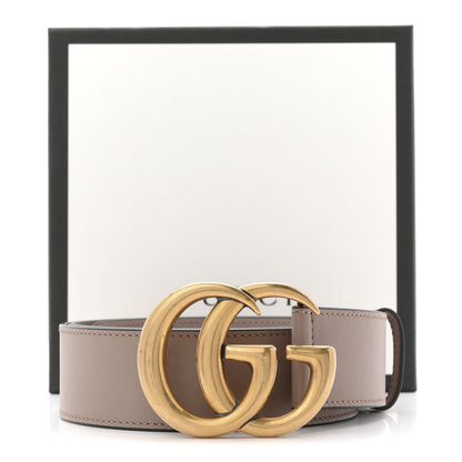 Gucci Calfskin Double G 40mm Belt 90 36 Porcelain Rose 7 of 7