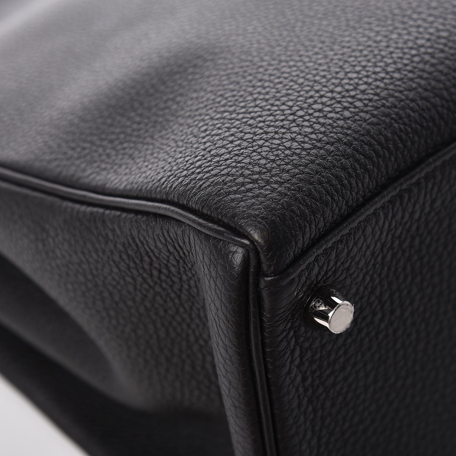 Hermes Togo Verso Kelly Retourne 35 Black Bleu Agate 11 of 15