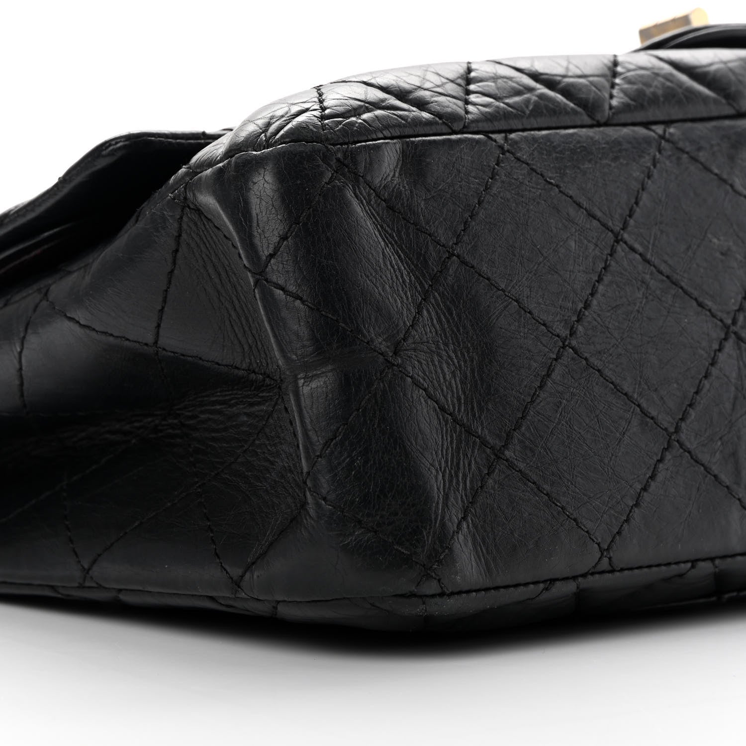 Chanel Aged Calfskin Quilted 2.55 Reissue 227 Flap Black 9 of 18