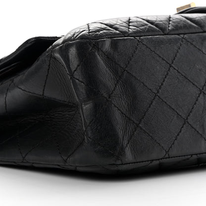 Chanel Aged Calfskin Quilted 2.55 Reissue 227 Flap Black 9 of 18