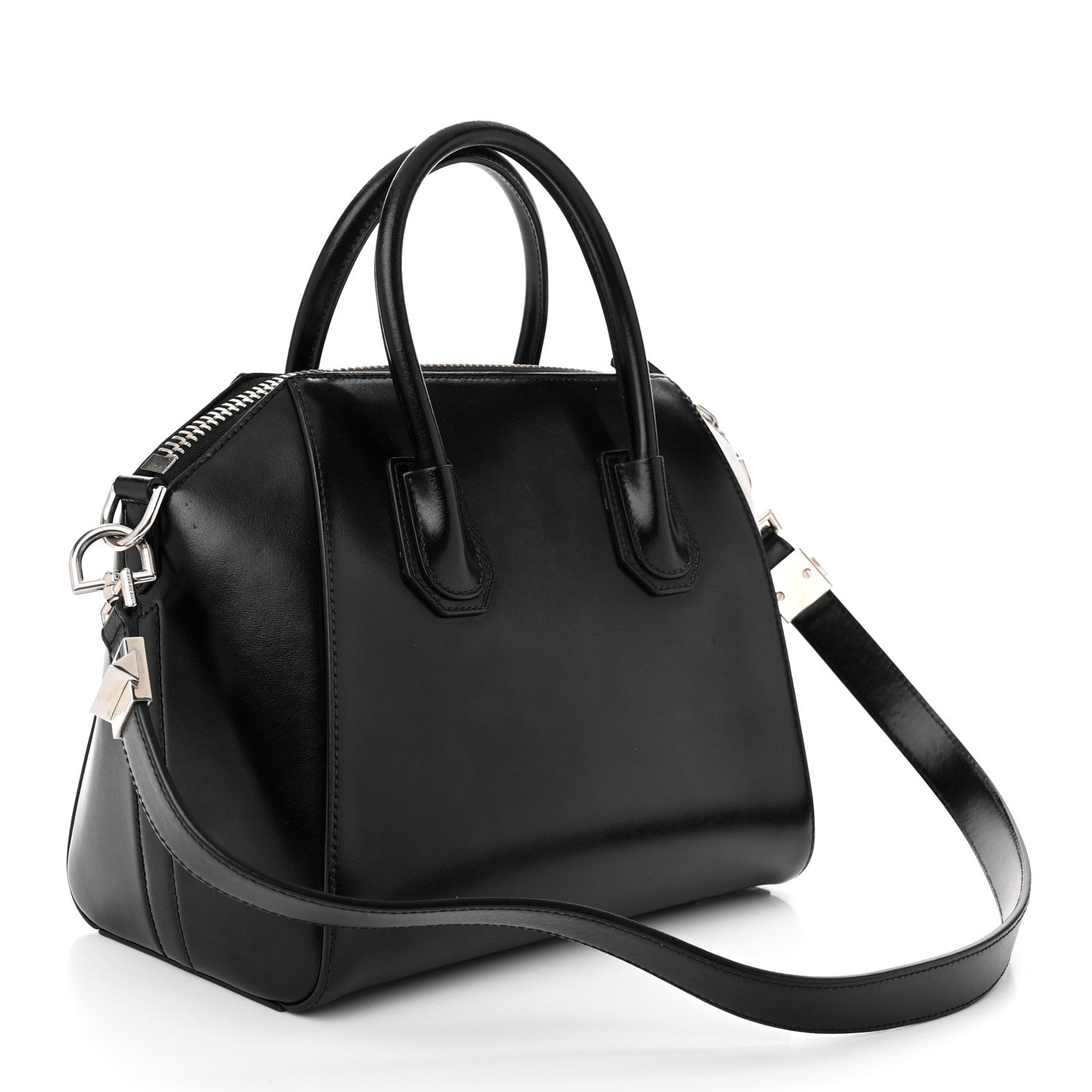 Givenchy Shiny Lord Calfskin Small Antigona Black 3 of 10