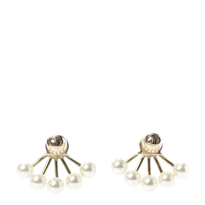 Christian Dior Pearl La Peite Tribale Earrings 1 of 3