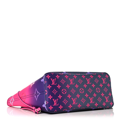 Louis Vuitton Monogram Giant Spring In The City Neverfull MM Midnight Fuchsia 3 of 7
