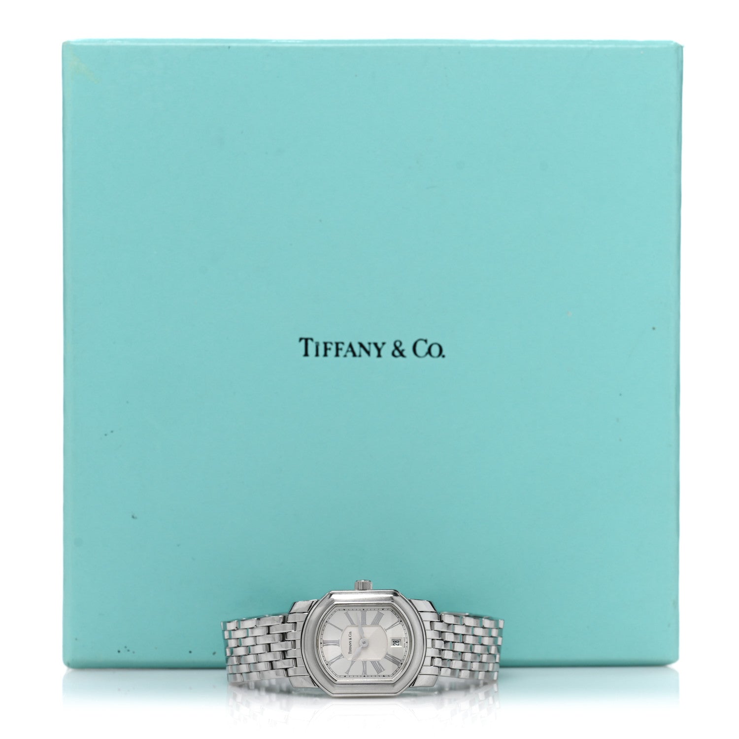 Tiffany Stainless Steel 24mm Mark Coupe Resonator Quartz Watch 5 of 5