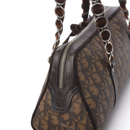 Christian Dior Monogram Romantique Shoulder Bag Brown 9 of 12