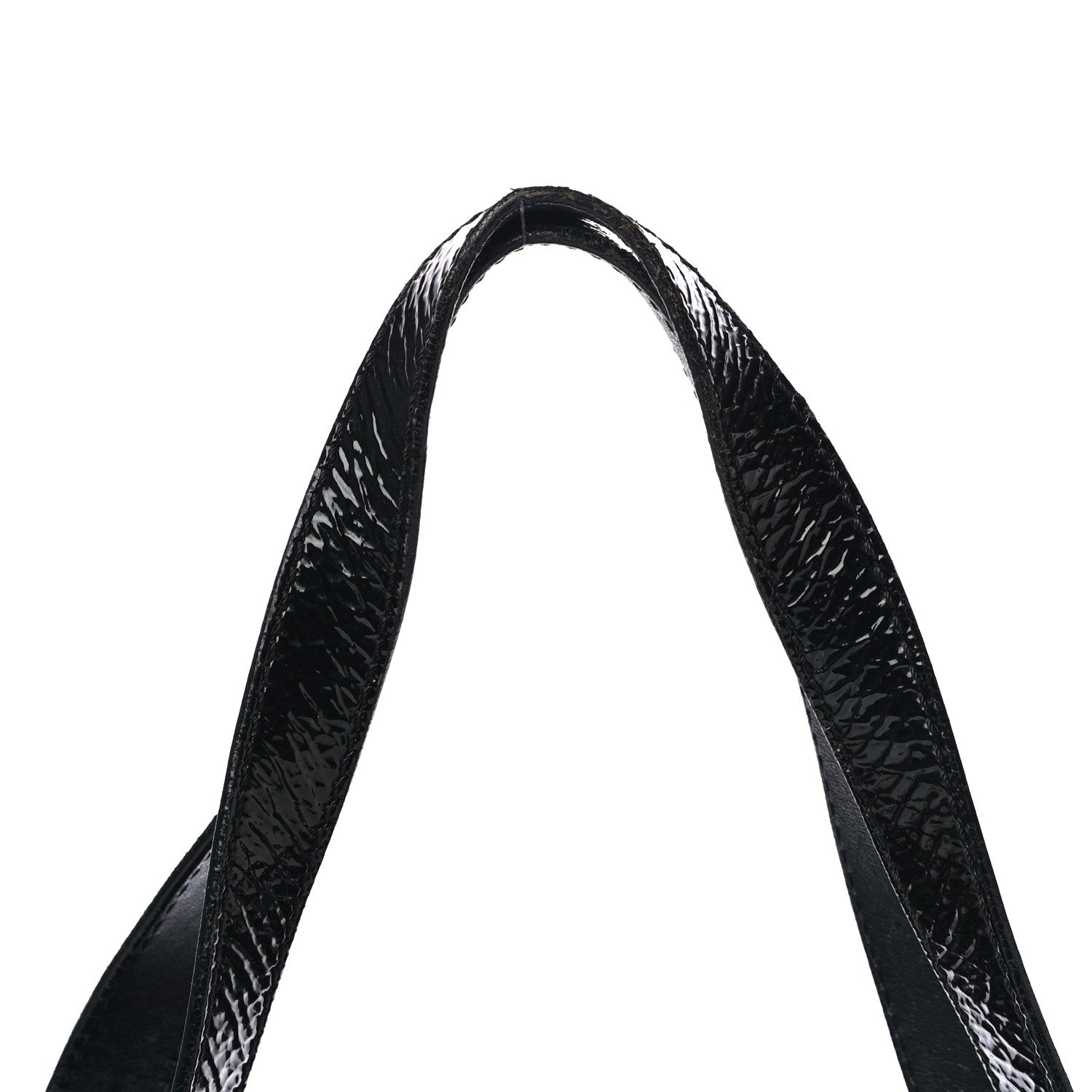 Jimmy Choo Crushed Patent Riki Bag Black 10 of 22