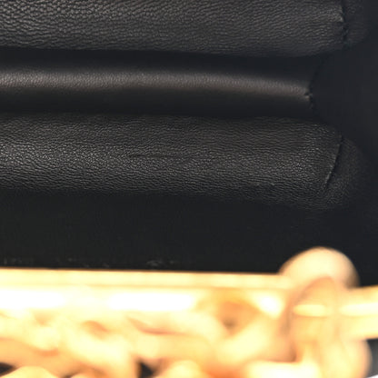 Alexander McQueen Satin Salamander Knuckle Box Clutch Clutch Black 8 of 10