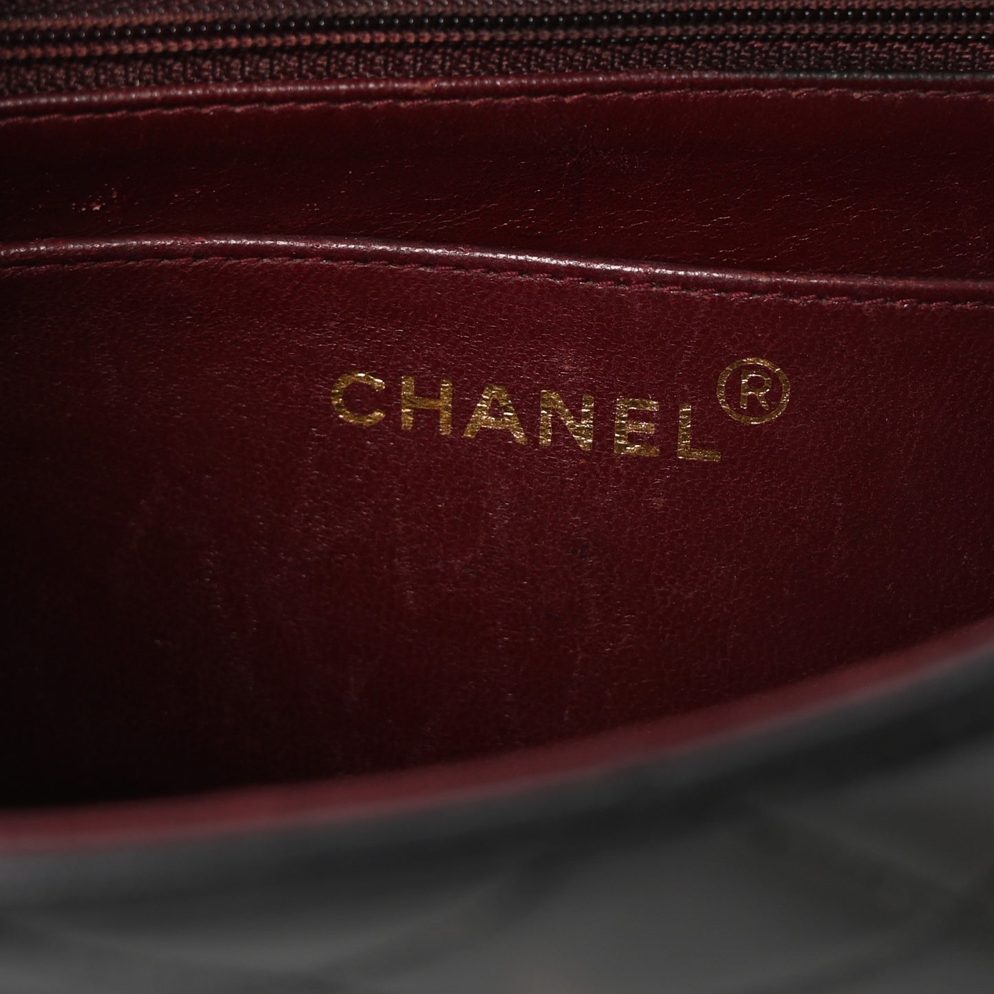 Lambskin Quilted Small Single Flap Black