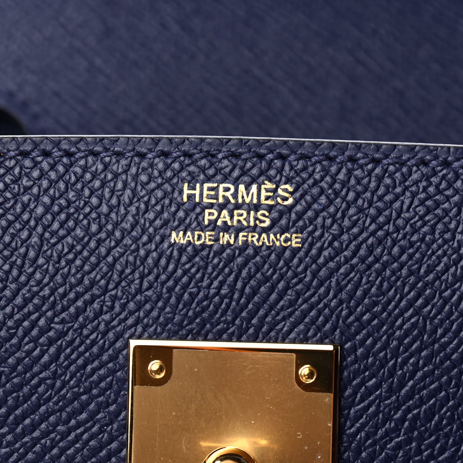Hermes Epsom Birkin 30 Bleu Saphir 6 of 11