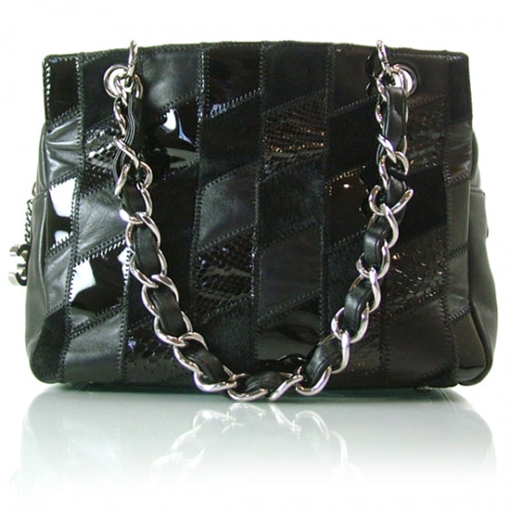 Chanel Lambskin Patchwork Tote 1 of 11