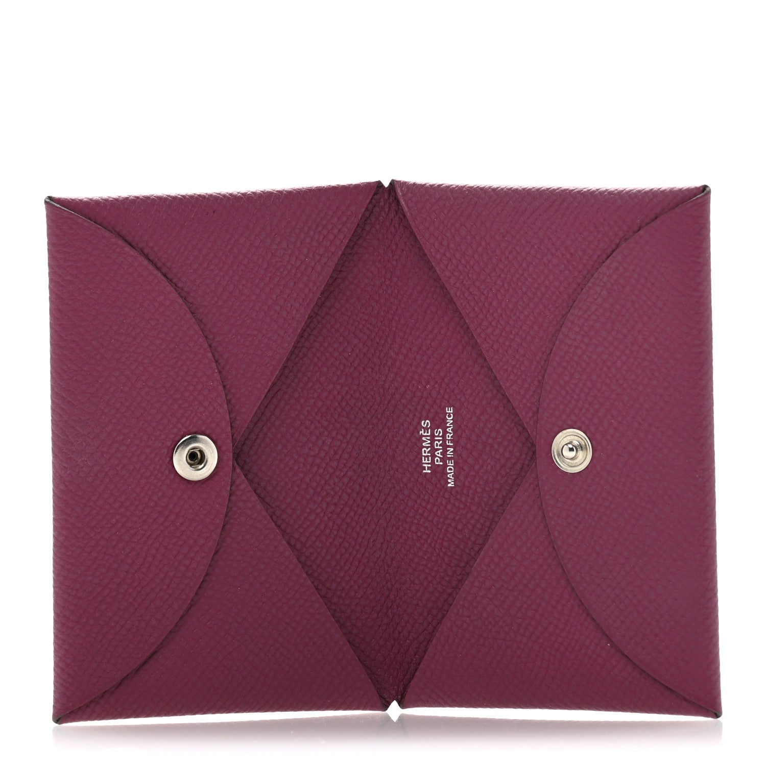 Hermes Epsom Calvi Card Case Tosca 5 of 8