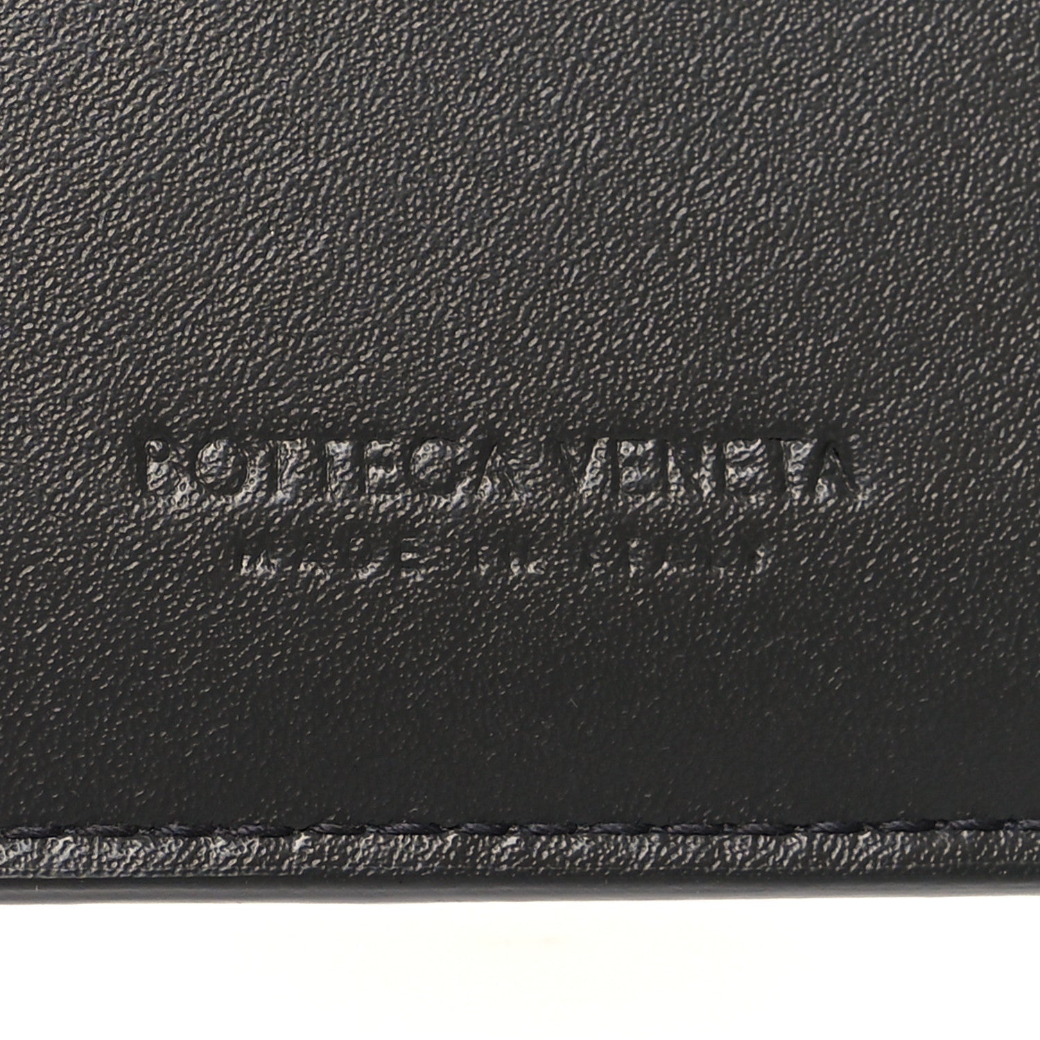 Bottega Veneta Nappa Intreccio Cassette Credit Card Holder Thunder 6 of 7