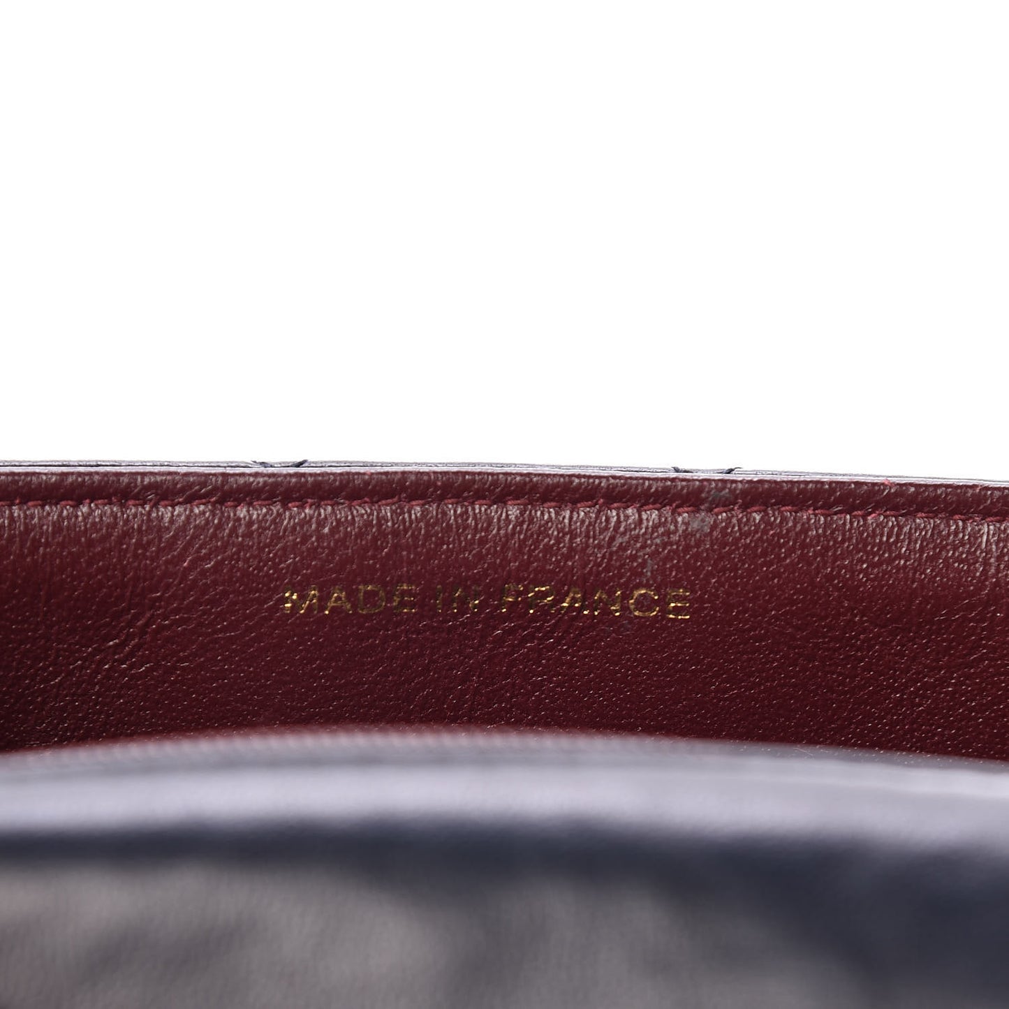Lambskin Quilted Mini Square Flap Navy