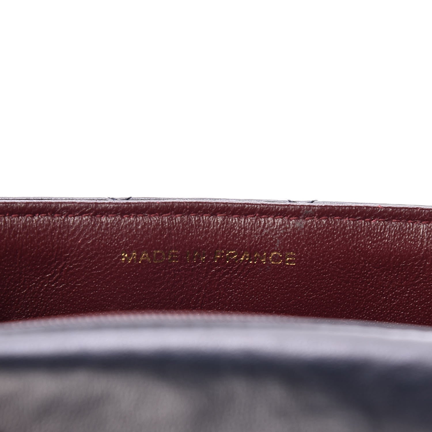 Chanel Lambskin Quilted Mini Square Flap Navy 10 of 15