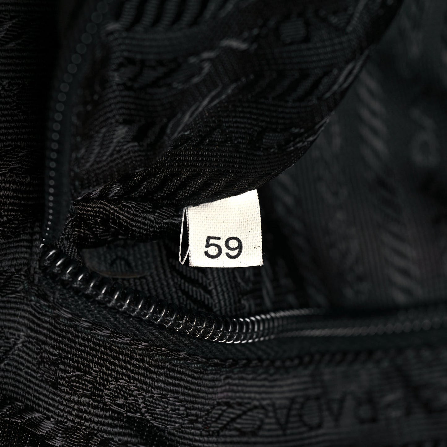 Tessuto Nylon Viaggio Travel Bag Black