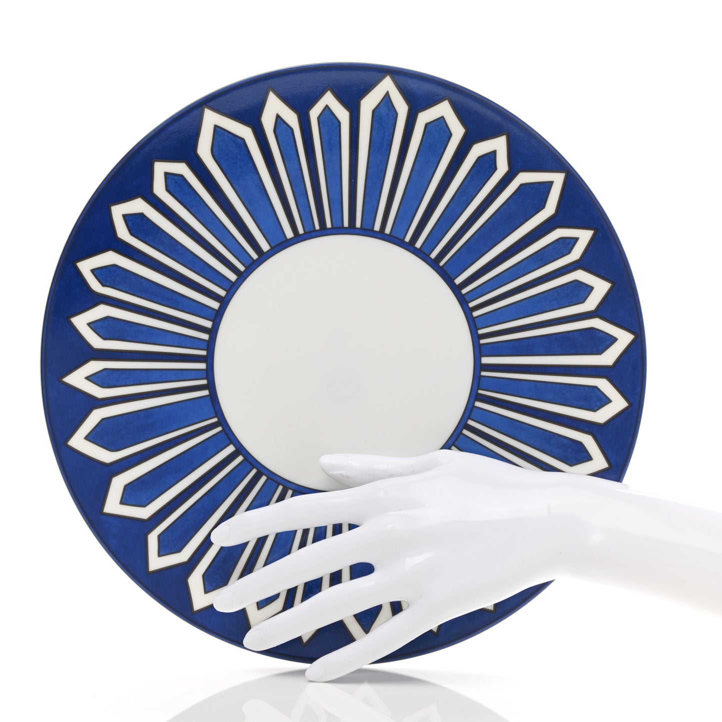 Porcelain Bleus D'Ailleurs Dinner Plate